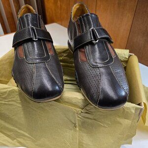 Cole Haan Nike Air Estadio Strap II Men’s Shoes – Dark Brown, Size 10M